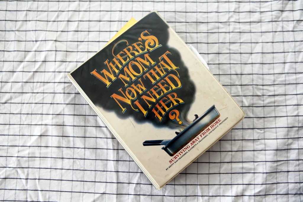 "Where's Mom Now that I Need Her" book