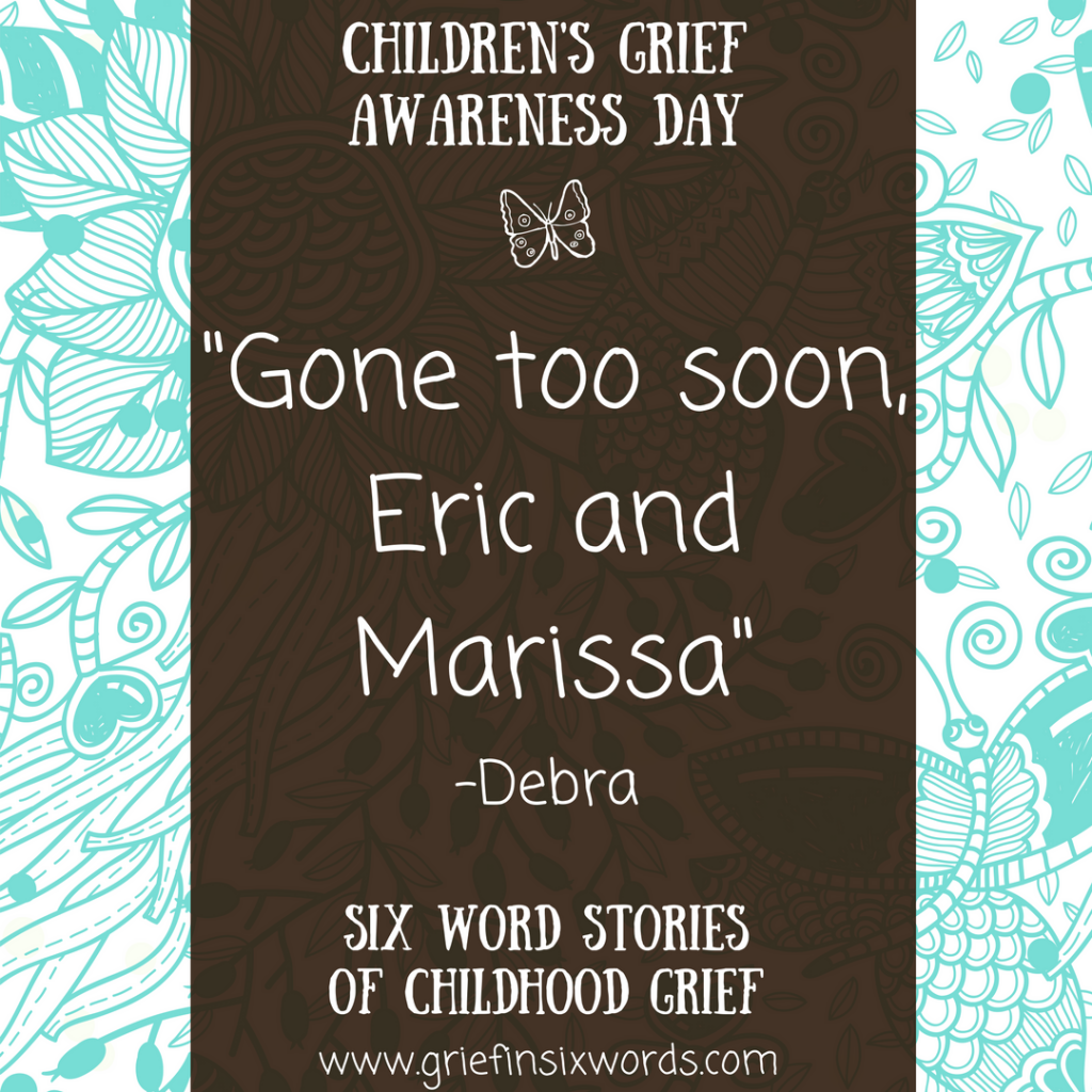 Gone too soon, Eric and Marissa.
