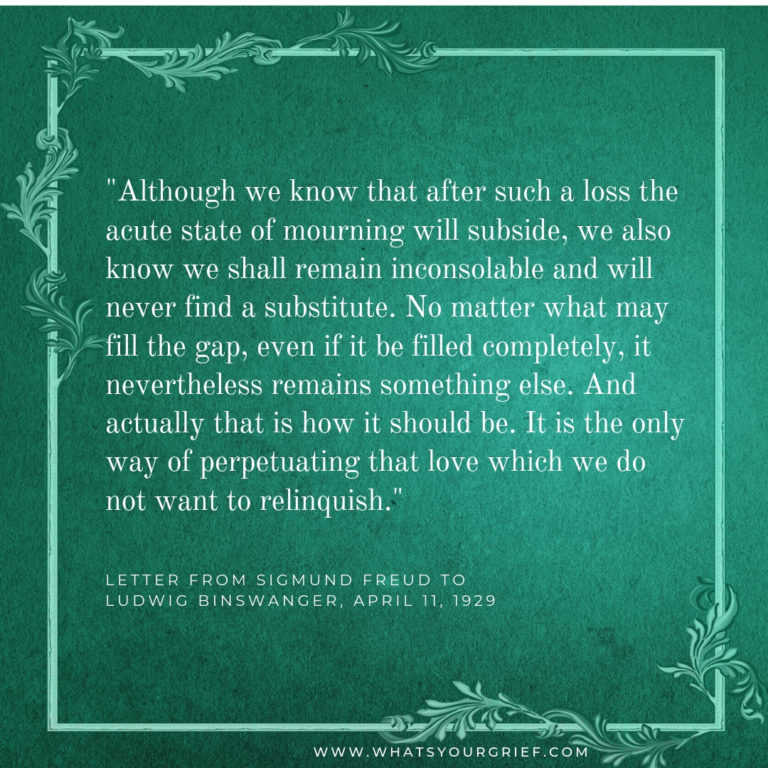 Freud Grief Quote