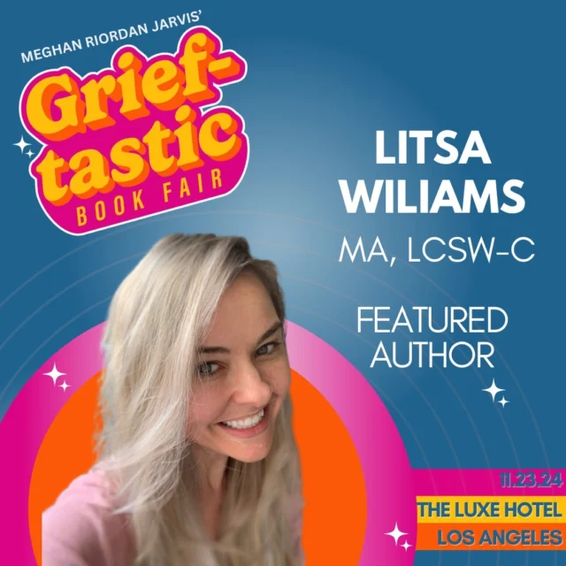 This week coming up is our two year book birthday. No party planned, but luckily come November we'll be busy celebrating grief books (ours and tons of other amazing grief books) at the Grieftastic Book Fair + Brunch happening on 11/23 in Los Angeles, hosted by trauma therapist and fellow grief author Meghan Riordan Jarvis. 

If you're in LA check the details in the link at @griefismysidehustle 

#grieftastic #bookbirthday