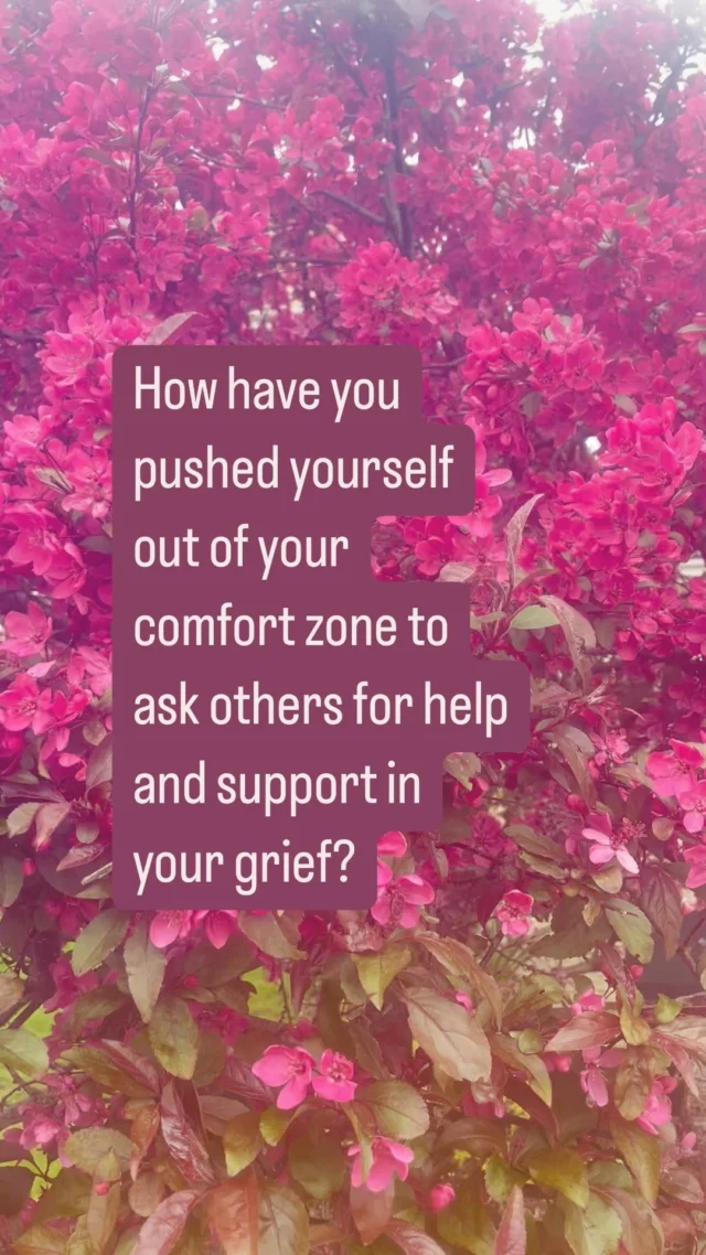 I’m finishing up this week’s WYG newsletter and would love some input on this. There is always lots of discussion on how people can help grievers, but not nearly as much about how we as grievers can get better at identifying our needs our pushing out of our comfort zones to ask. I’d love to hear some examples of how you’ve pushed to ask for support even if it wasn’t comfortable or easy. All examples are helpful and welcome - none too big or too small. ✨

#askingforhelpiswellness #grieving